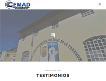 Tablet Screenshot of cemad.net